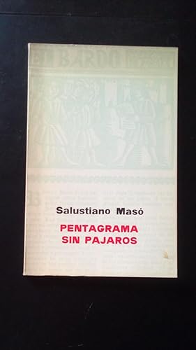 Portada del libro de PENTAGRAMA SIN PAJAROS
