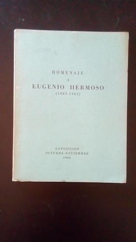 Portada del libro de HOMENAJE A EUGENIO HERMOSO (1883-1963)