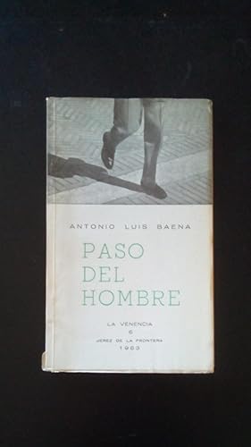 Portada del libro de PASO DEL HOMBRE