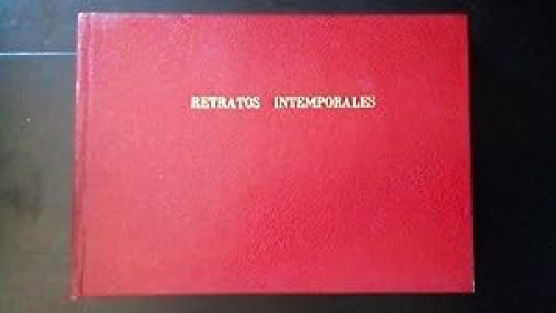 Portada del libro de RETRATOS INTEMPORALES - SOBRE LA OBRA PICTORICA DE RAFAEL MORENO