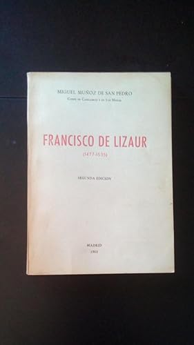 Portada del libro de FRANCISCO DE LIZAUR (1477-1535)