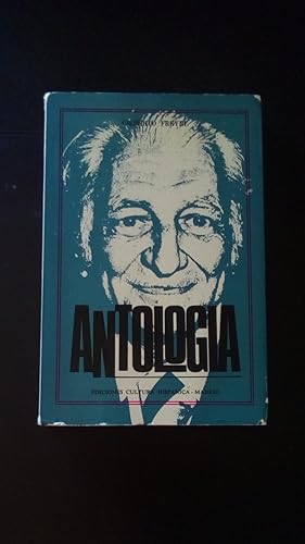 Portada del libro de ANTOLOGIA