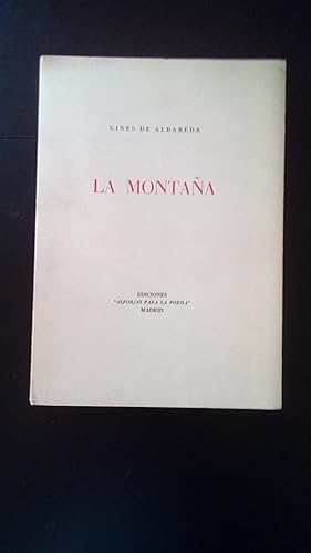 Portada del libro de MONTAÑA, LA