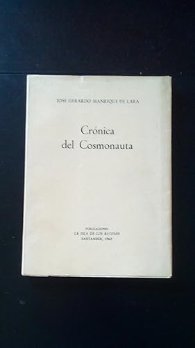 Portada del libro de CRONICA DEL COSMONAUTA