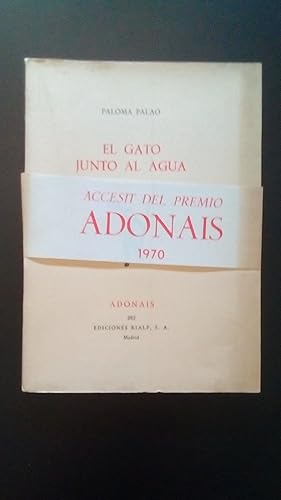 Portada del libro de GATO JUNTO AL AGUA, EL