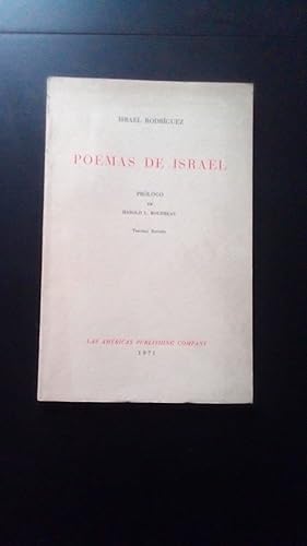 Portada del libro de POEMAS DE ISRAEL