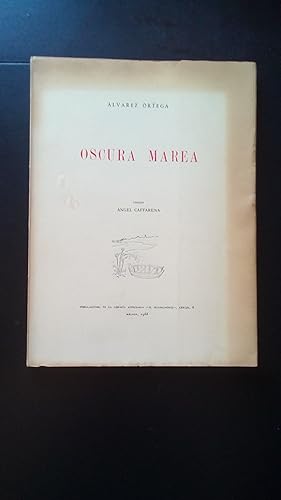 Portada del libro de OSCURA MAREA
