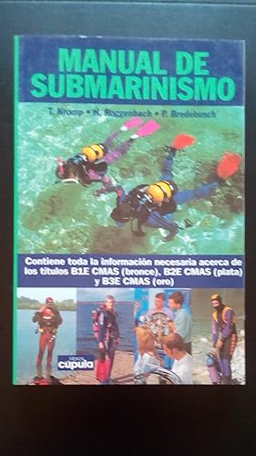 Portada del libro de MANUAL DE SUBMARINISMO