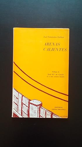 Portada del libro de ARENAS CALIENTES