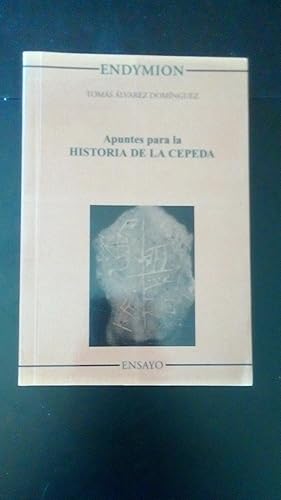 Portada del libro de APUNTES PARA LA HISTORIA DE LA CEPEDA