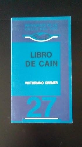 Portada del libro de LIBRO DE CAIN