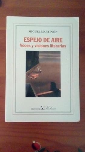 Portada del libro de ESPEJO DE AIRE - VOCES Y VISIONES LITERARIAS