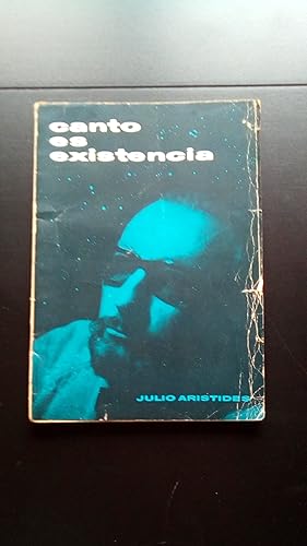 Portada del libro de CANTO ES EXISTENCIA