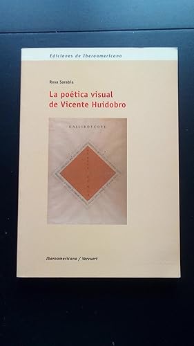 Portada del libro de POETICA VISUAL DE VICENTE HUIDOBRO, LA