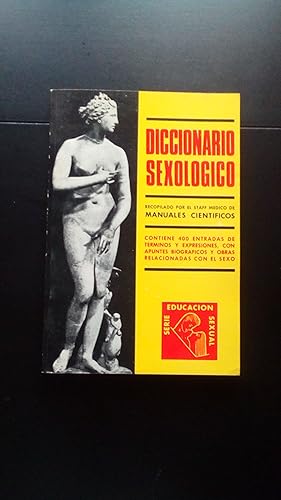 Portada del libro de DICCIONARIO SEXOLOGICO