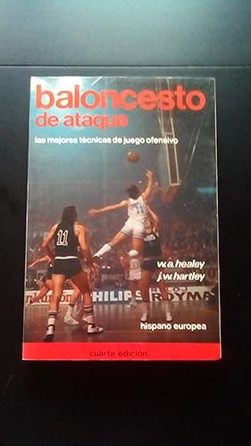 Portada del libro de BALONCESTO DE ATAQUE - LAS MEJORES TECNICAS DE JUEGO OFENSIVO