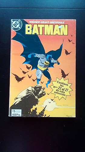 Portada del libro de BATMAN - Nos. 22 al 27