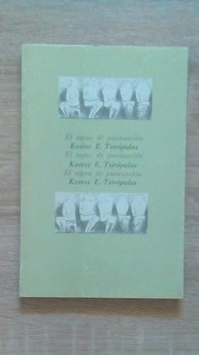 Portada del libro de SIGNO DE PUNTUACION, EL - SOBRE ANTROPONIMIA