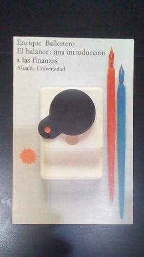 Portada del libro de BALANCE, EL: UNA INTRODUCCION A LAS FINANZAS