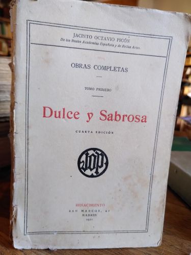 Portada del libro de DULCE Y SABROSA 
