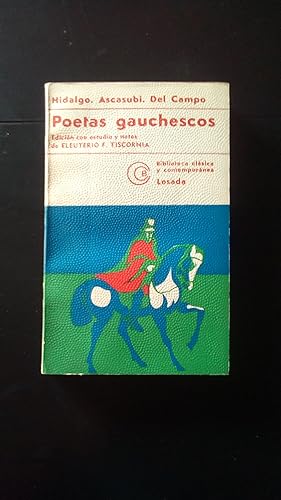 Portada del libro de POETAS GAUCHESCOS