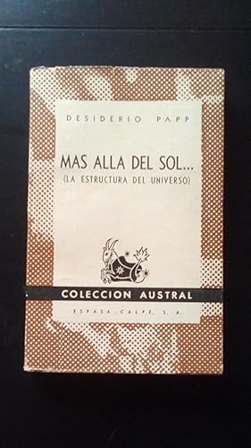 Portada del libro de MAS ALLA DEL SOL... (LA ESTRUCTURA DEL UNIVERSO)