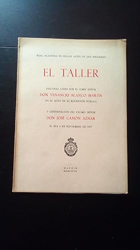 Portada del libro de TALLER, EL