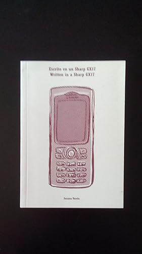 Portada del libro de ESCRITO EN UN SHARP GX17 - WRITTEN IN A SHARP GX17
