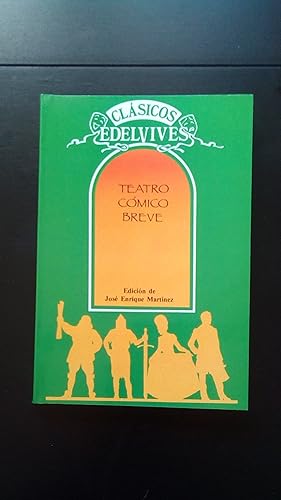 Portada del libro de TEATRO COMICO BREVE