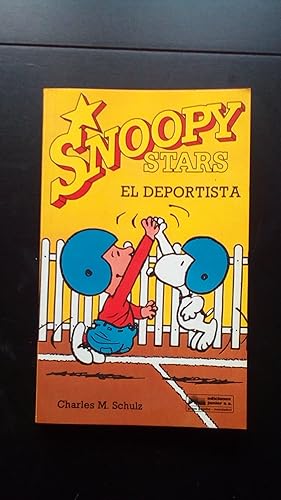 Portada del libro de SNOOPY STARS - EL DEPORTISTA