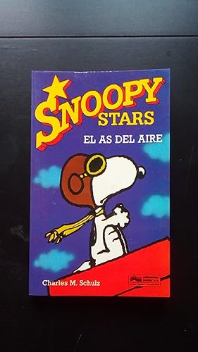 Portada del libro de SNOOPY STARS - EL AS DEL AIRE