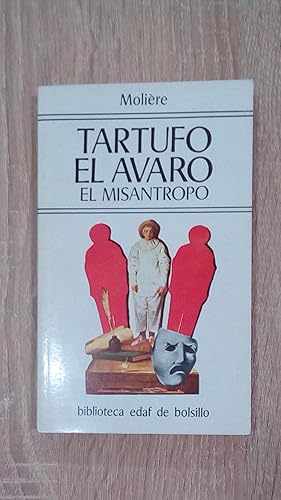 Portada del libro de TARTUFO - EL AVARO - EL MISANTROPO
