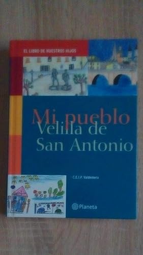 Portada del libro de MI PUEBLO VELILLA DE SAN ANTONIO