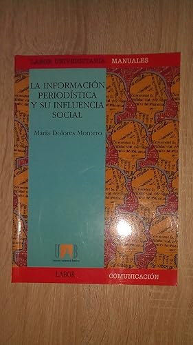 Portada del libro de INFORMACION PERIODISTICA Y SU INFLUENCIA SOCIAL
