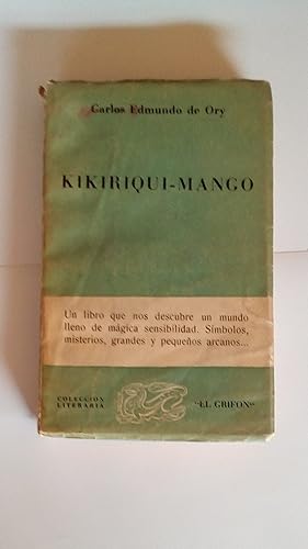 Portada del libro de KIKIRIQUI-MANGO