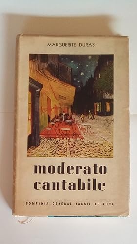 Portada del libro de MODERATO CANTABILE