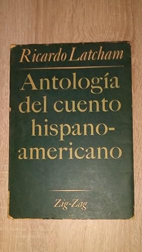 Portada del libro de ANTOLOGIA DEL CUENTO HISPANO-AMERICANO (1910-1956)
