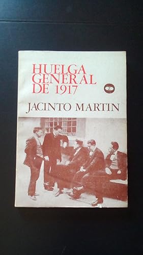 Portada del libro de HUELGA GENERAL DE 1917