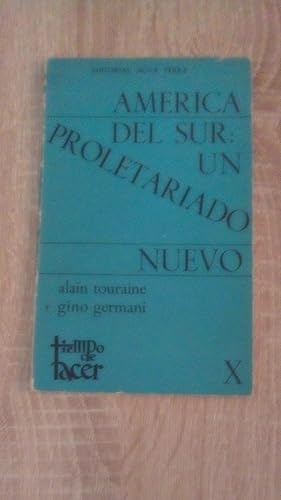 Portada del libro de AMERICA DEL SUR: UN PROLETARIADO NUEVO