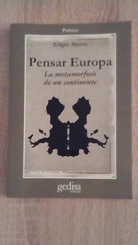 Portada del libro de PENSAR EN EUROPA - LA METAMORFOSIS DE UN CONTINENTE