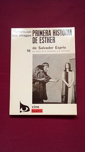 Portada del libro de PRIMERA HISTORIA DE ESTHER