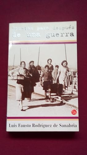 Portada del libro de RECETAS PARA DESPUES DE UNA GUERRA