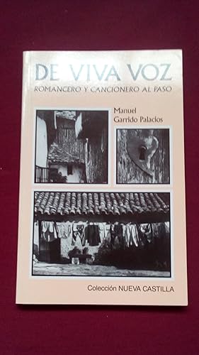 Portada del libro de DE VIVA VOZ - ROMANCERO Y CANCIONERO AL PASO