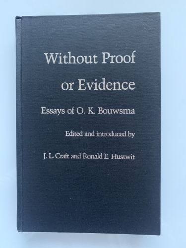 Portada del libro de WITHOUT PROOF OR EVIDENCE 