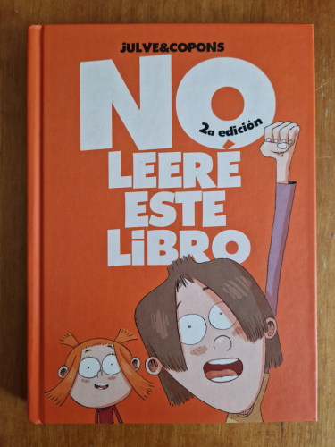 Portada del libro de NO LEERE ESTE LIBRO