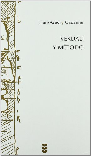 Portada del libro de VERDAD Y MÉTODO