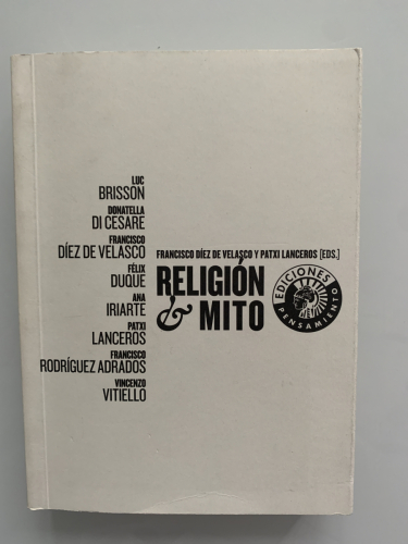 Portada del libro de RELIGIÓN Y MITO