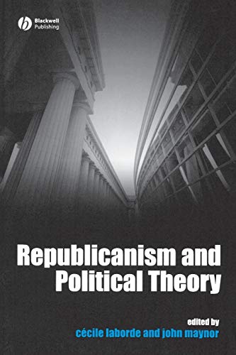 Portada del libro de REPLUBLICANISM AND POLITICAL THEORY