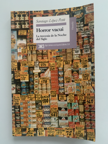 Portada del libro de HORROR VACUI: La travesía de la Noche del Siglo