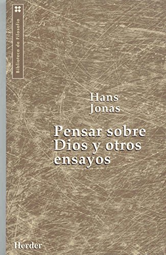 Portada del libro de PENSAR SOBRE DIOS Y OTROS ENSAYOS